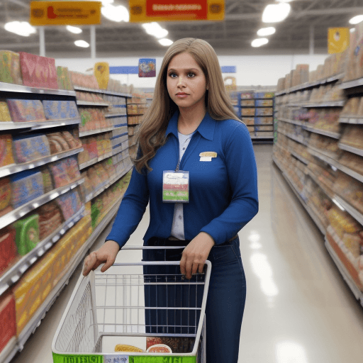 AI generated: If Walmart was a person