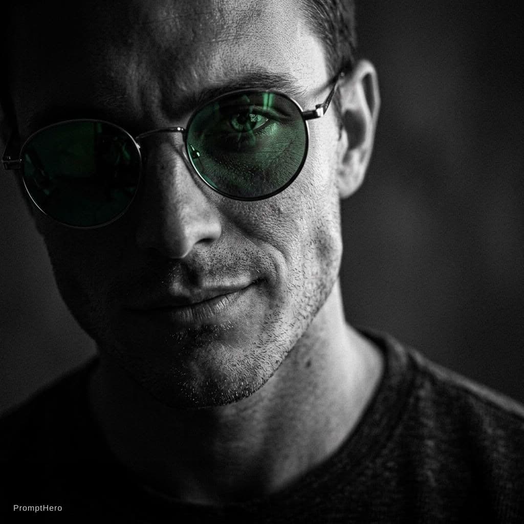 AI generated: {
  "image_request": {
    "prompt": "A photorealistic, ultra-close angled portrait of the provide...
