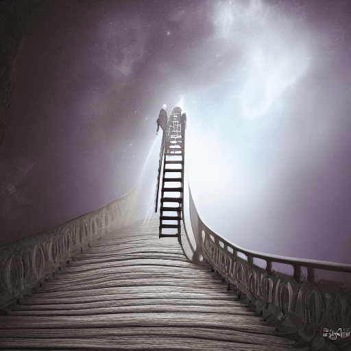 AI generated: Starway to heaven, magical atmosphere, Renato muccillo, Andreas Rocha, Johanna Rupprecht, Beardsley,...