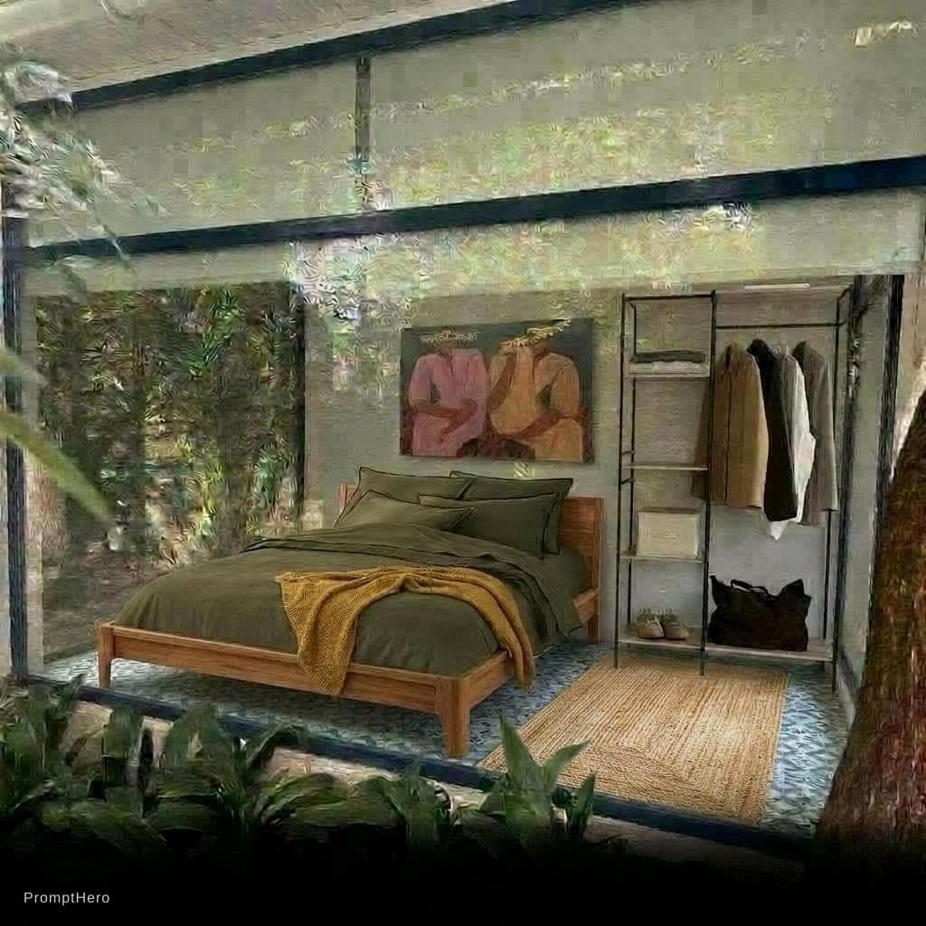 AI generated: Add this runner on the right side of the bed