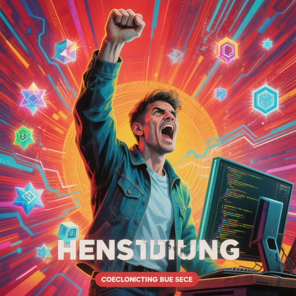 AI generated: Revolutionary propaganda poster style modernized, vibrant colorful digital illustration, Colombian s...