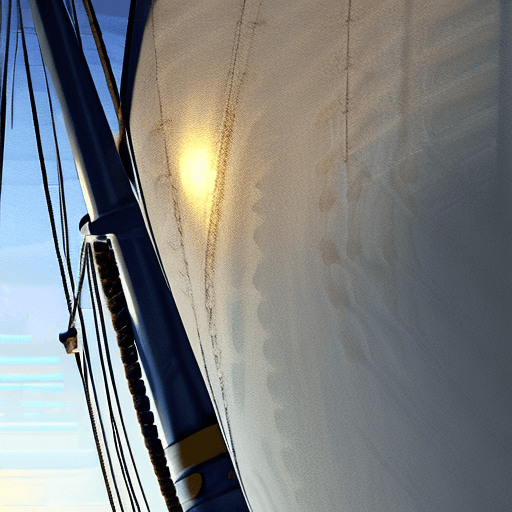 AI generated: Photo of a ultra realistic sailing ship, dramatic light, pale sunrise, cinematic lighting, battered,...