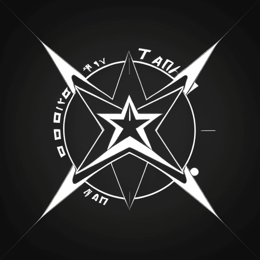 AI generated: high quality logo StarTrack Academy, more detailing, geometry, vector, symmetry, realism, ray tracin...