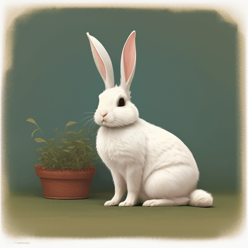 AI generated: Rabbit on the loan