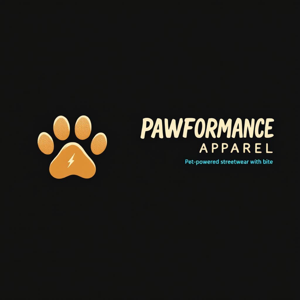AI generated: Etsy shop banner design, dark jet black background, modern minimal style. On the left: flat vector p...