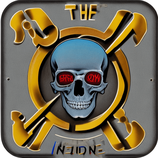 AI generated:  The Intel Inside logo with the words “Dead Inside”