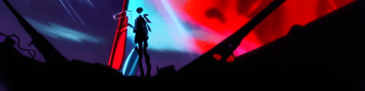 AI generated: evangelion but moody