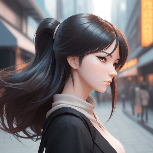 AI generated: Craft a perfect anime-style profile picture by combining the elements of a best-quality illustration...