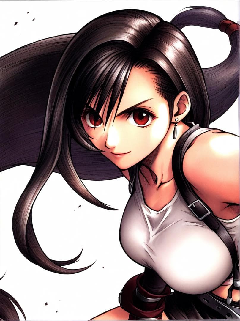 ティファ･ロックハート illustrious Tifa･Lockhart (Nomura Tetsuya style) (Final Fantasy Ⅶ)