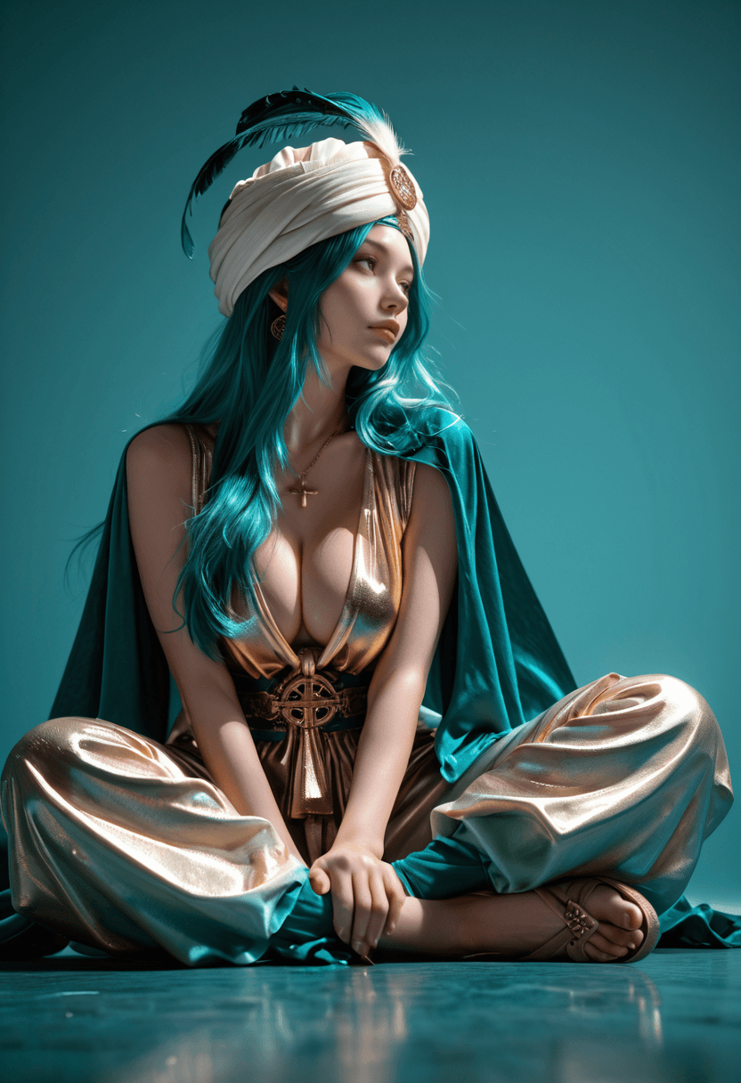 Diving-Illustrious 3D / CG