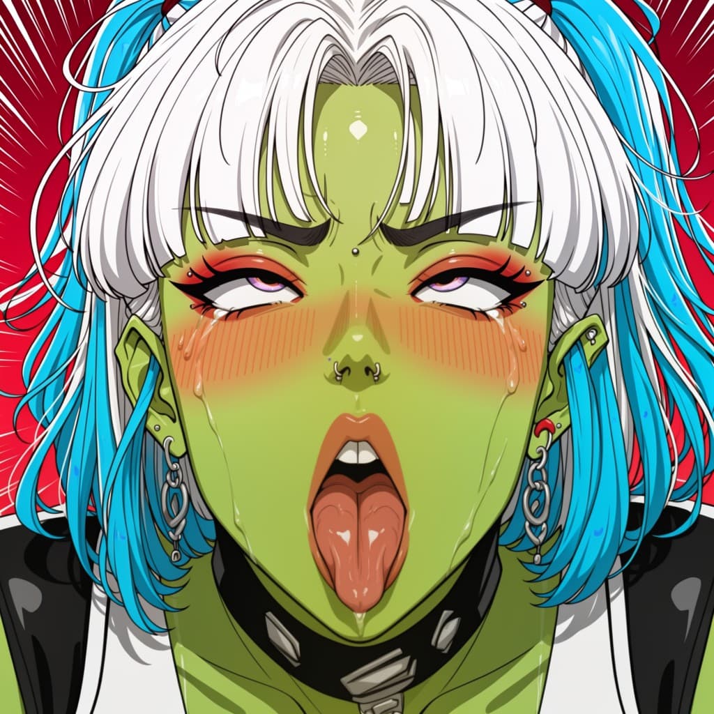 Ohogao, O-Face Ahegao (Pony/IL/SD/SDXL)