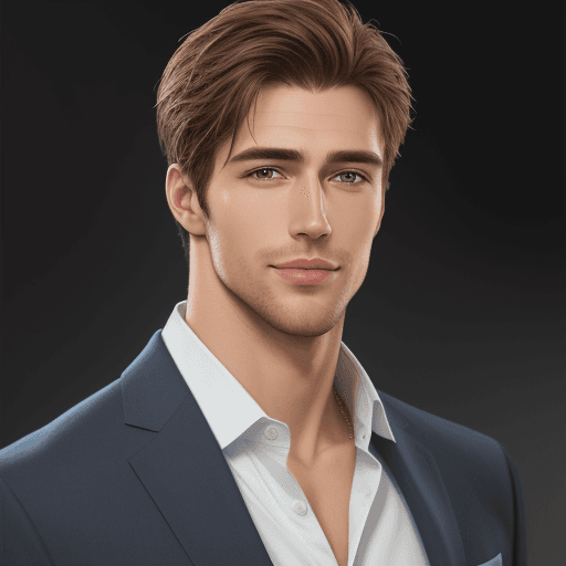 AI generated: realistic picture of a handsome guy