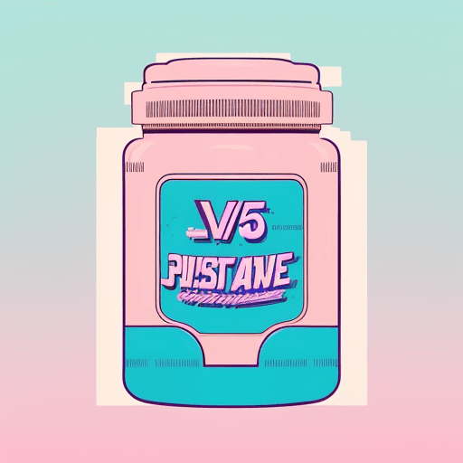 AI generated: A vintage illustration of a retro pickle, vaporwave aesthetic, in the style of Jim Steranko, light p...
