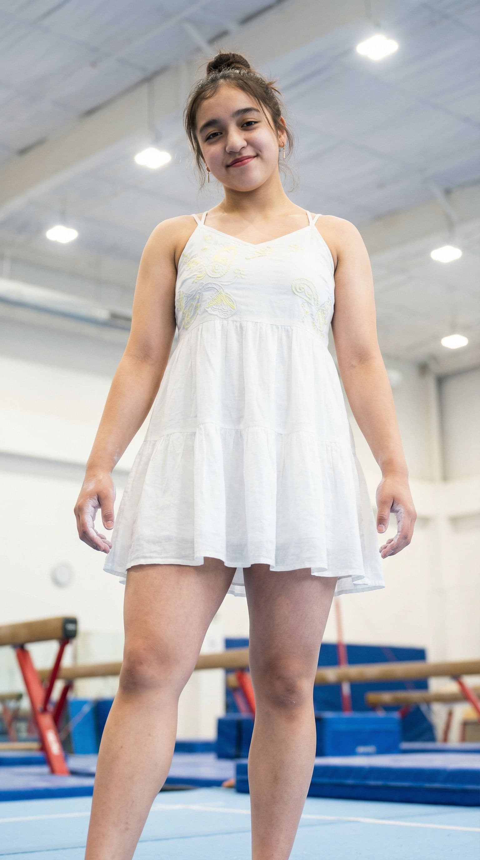 AI generated: read first*** Note: I uploaded a photo with prompt of what she's wearing.

My Client just designed...