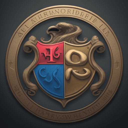 AI generated: a logo like Harry Potter with the letter G and P