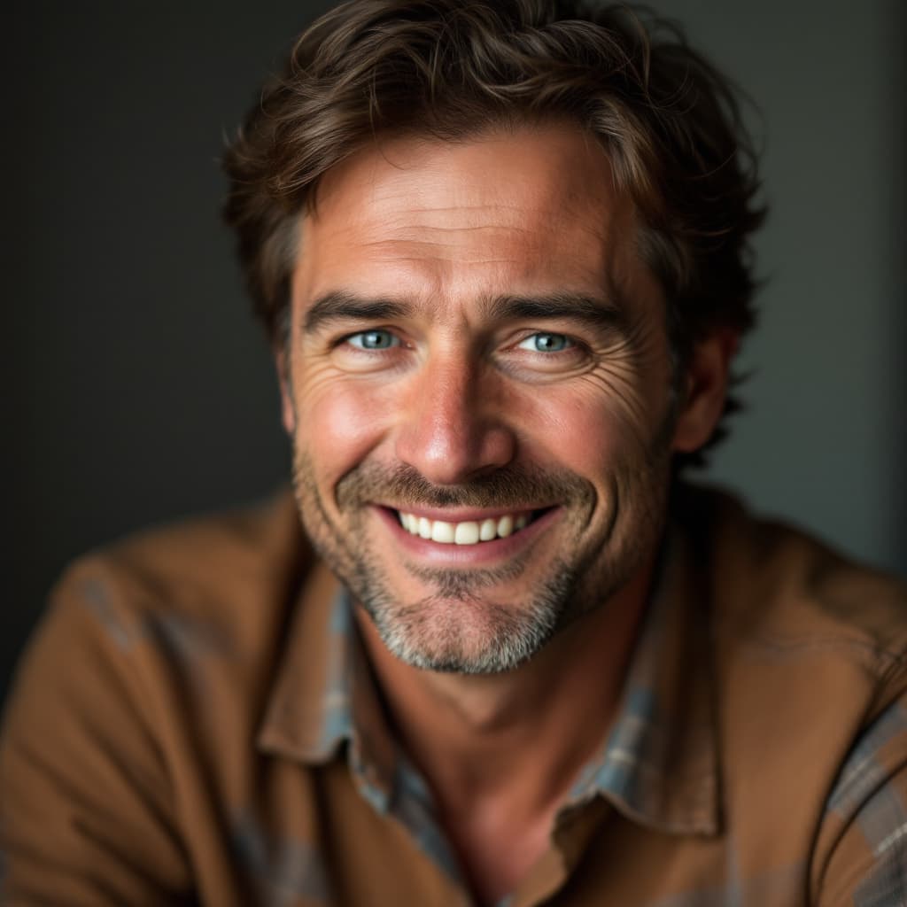 AI generated: Generate a highly realistic, high-resolution photo of an Austrian man in his 30s, with brown hair an...