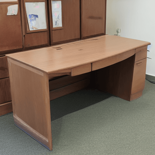 AI generated: desk