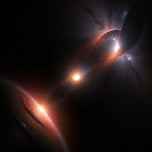 AI generated: black hole in space , extramely realistic