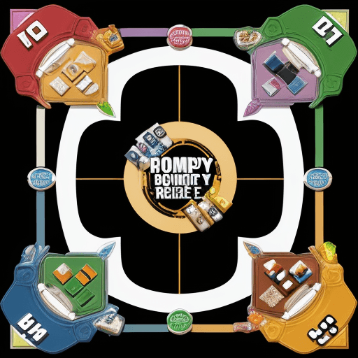 AI generated: High resolution LOGO FOR A BOARD GAME CALLED PHARMOPOLY