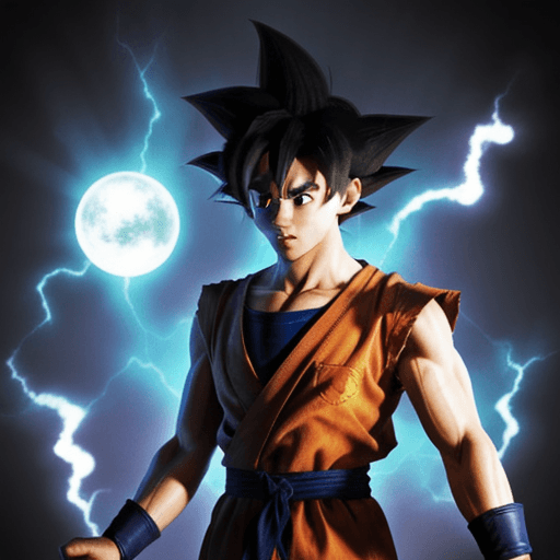 AI generated: Goku 