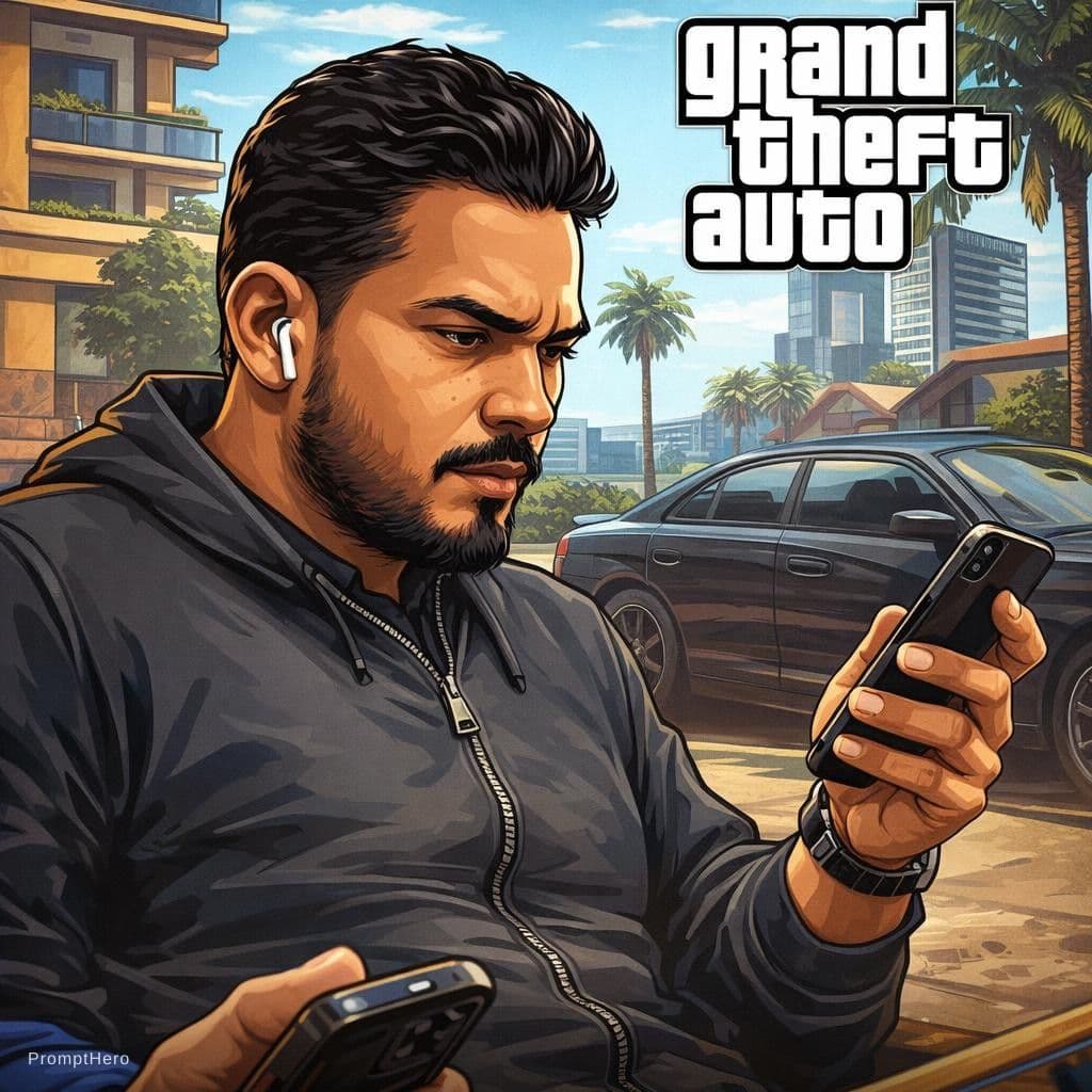 AI generated: GTA CHARACTER 