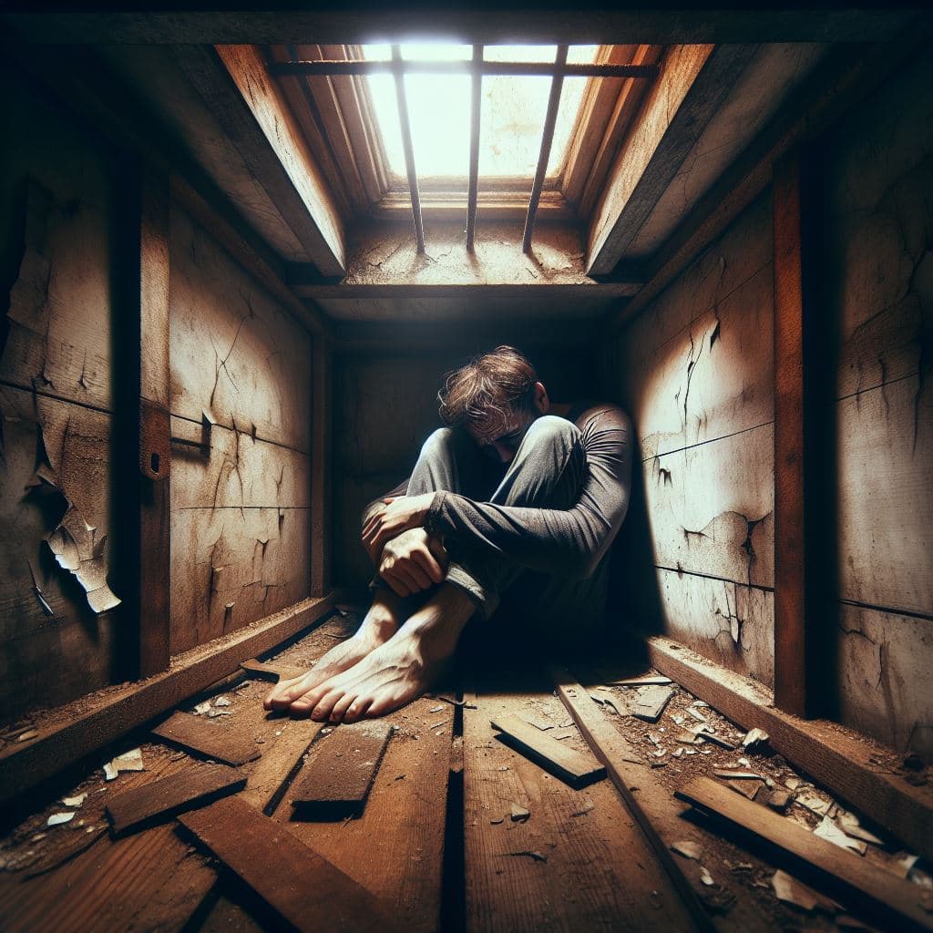 AI generated: claustrophobia