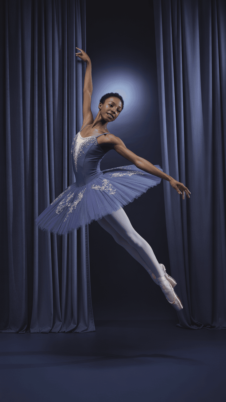 AI generated: black-female-ballerina-trending-on-artstation-sharp-focus-smile-intricate-details-highly-4k-by-89521...