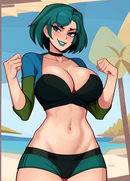 Gwen (Total Drama Island) Lora