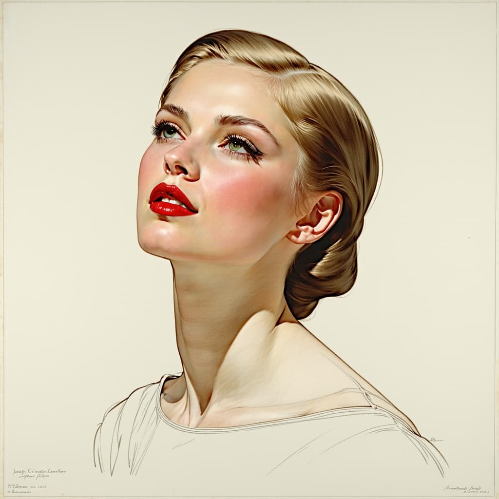 AI generated: inspired by the techniques of (((Joseph Christian Leyendecker))), featuring (bold brushwork) illustr...