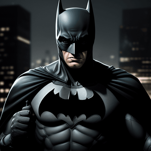 AI generated: Batman gangster 4 k ultra HD 