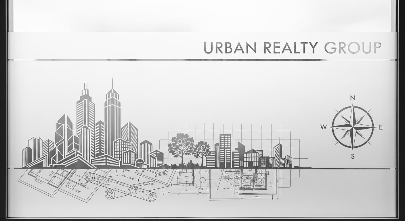 AI generated: This is a photo of our storefront. The premises serve as the headquarters for a real estate developm...