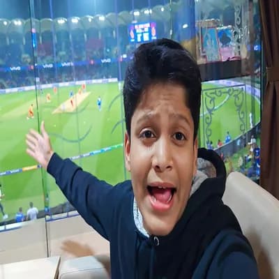 AI generated video: I want to make a I want to generate a video that I am in the stadium and watching the match IPL matc...