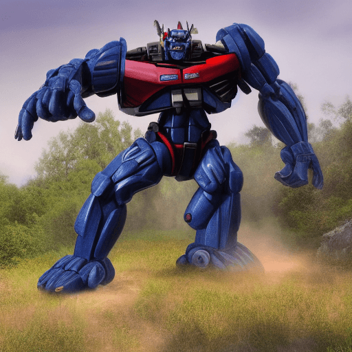AI generated: Hyper realistic, optimus primal, transformers, 8k