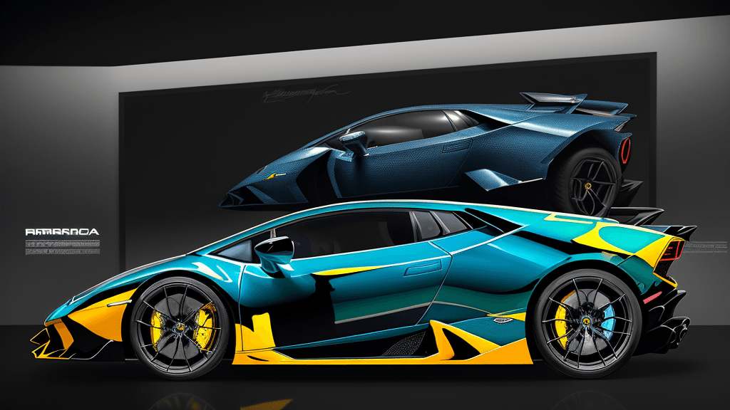 AI generated: Style: The blueprint should be detailed laser painted in style, similar to the work of Hajime Soraya...