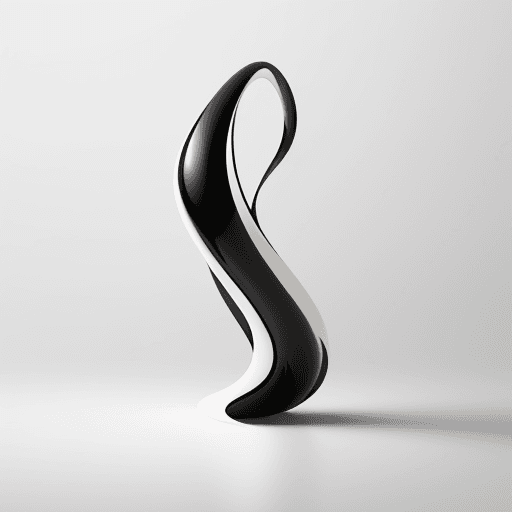 AI generated: The image should incorporate smooth flowing lines, polished surfaces, and elegant design. Visualize ...