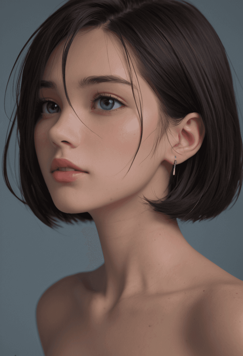 AI generated: anime artwork In the vibrant, nostalgic world of 80s/90s Japanese retro anime, a striking portrait c...