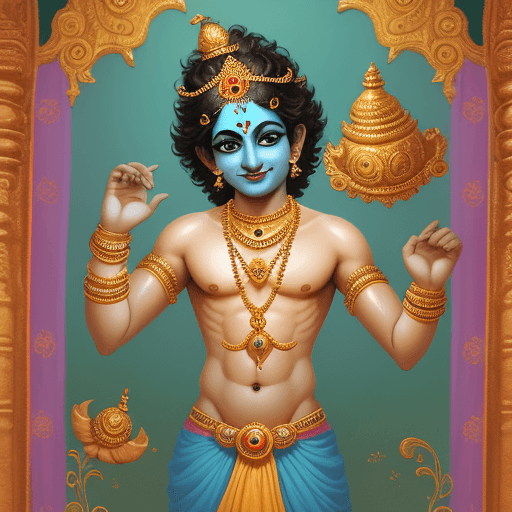 AI generated: SRI KRISHNA