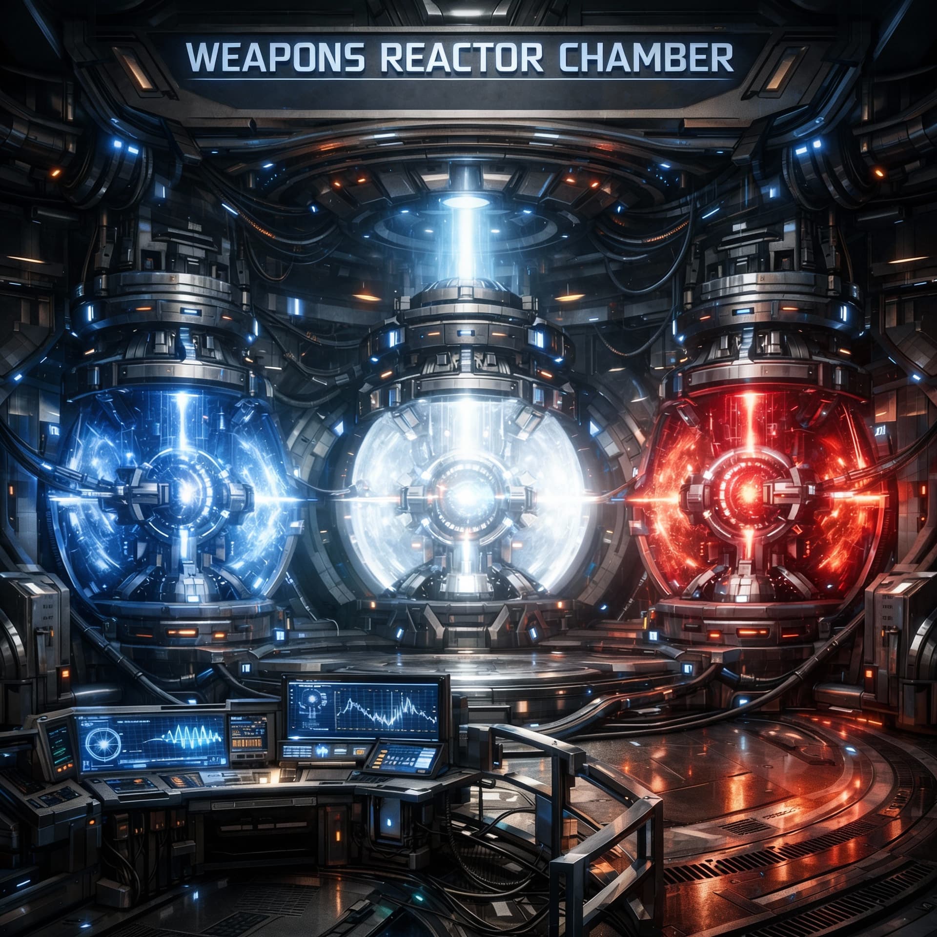 AI generated: Create the Weapons Reactor Chamber

Use the Reference and change it to the Weapons Reactor Chamber. ...