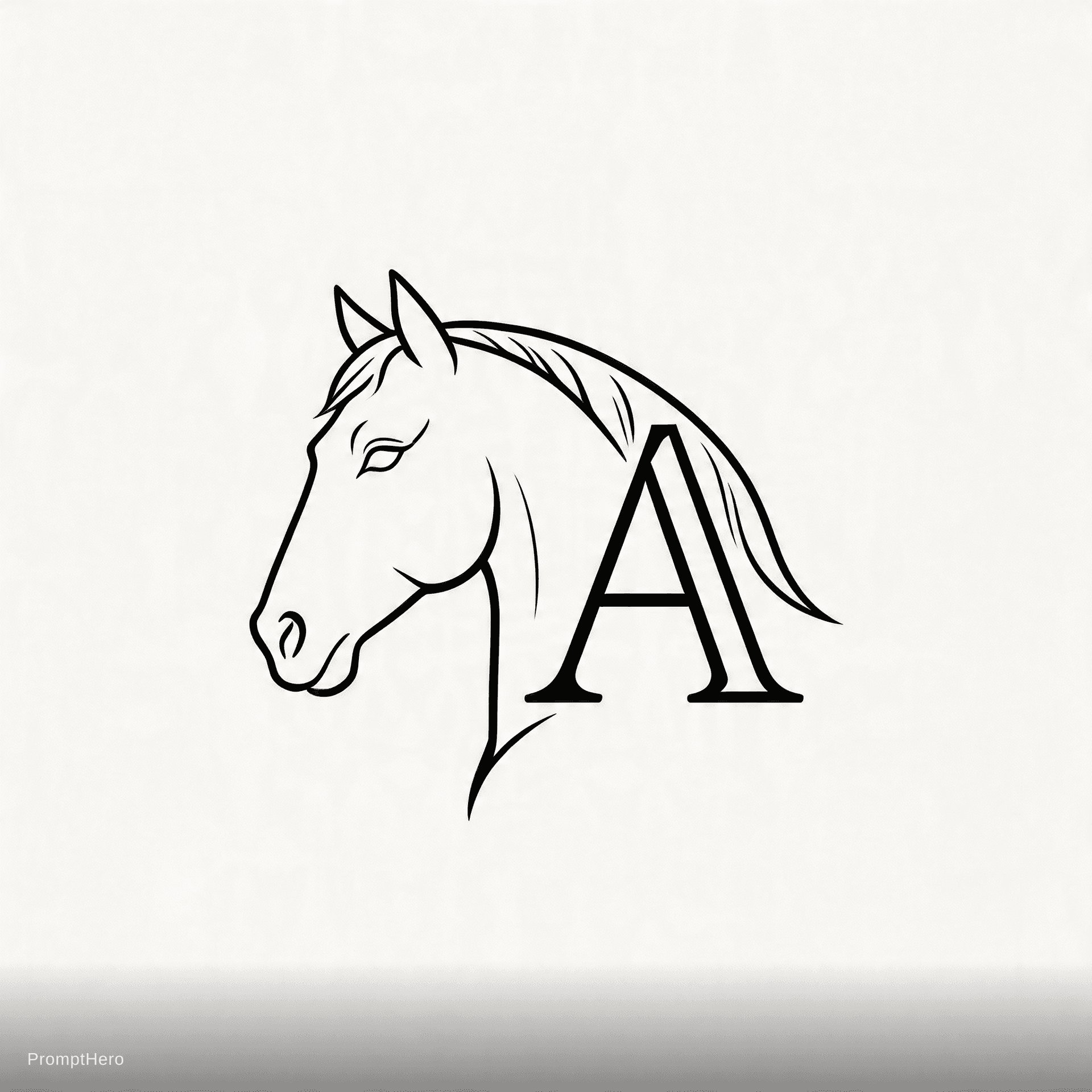 AI generated: High level and brandable logo "Anais" for equestrian customer, so chic and discret. 