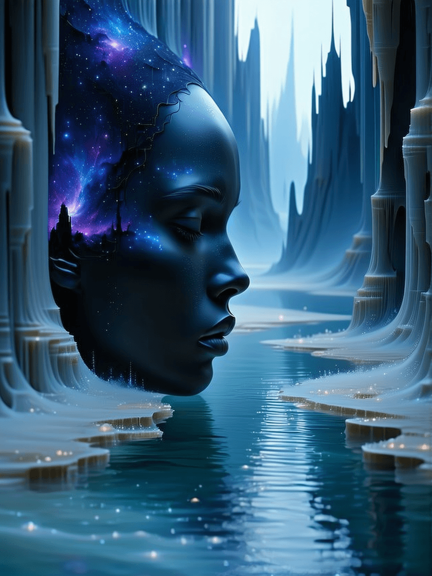 AI generated: /image, randomised, depicting illusion, the Impossible, nonsense, the immaterial, intangible, and fu...