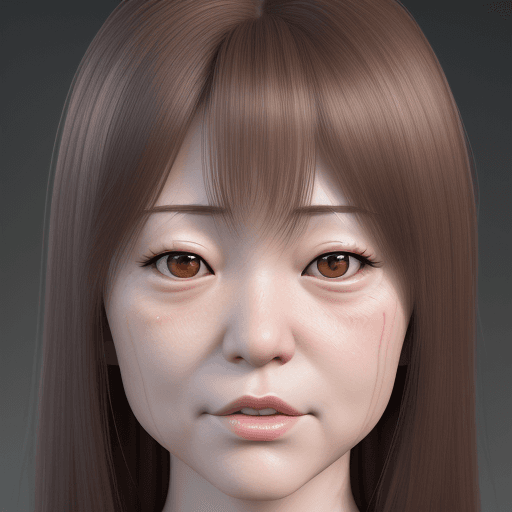 AI generated: Maki mizusawa, a photorealistic photo portrait of facializ3d woman, facials, bukkake <lora:superfaci...
