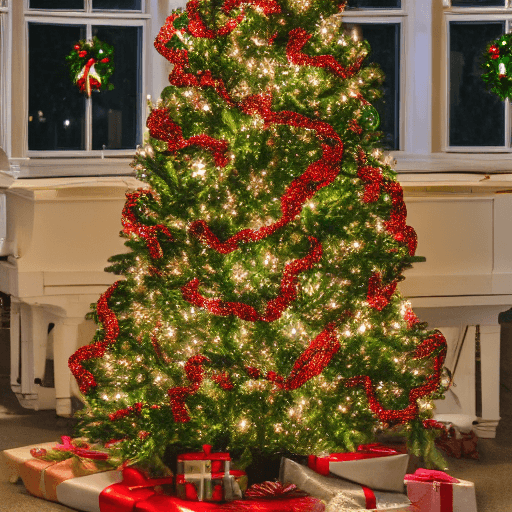 AI generated: Christmas tree