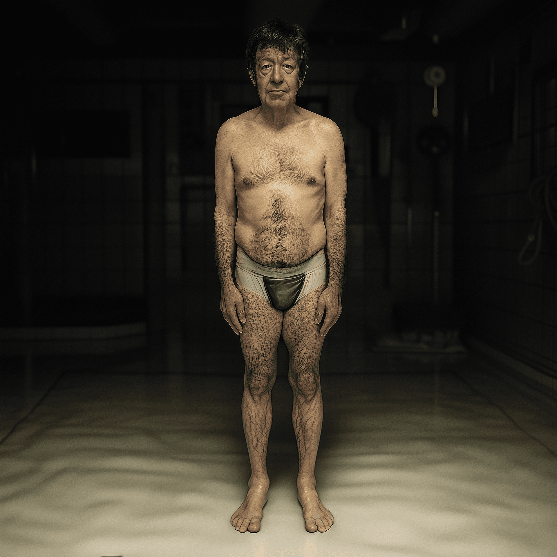 AI generated: full shot, full-length portrait, wide field of view, centered, showing entire body, award-winning ci...