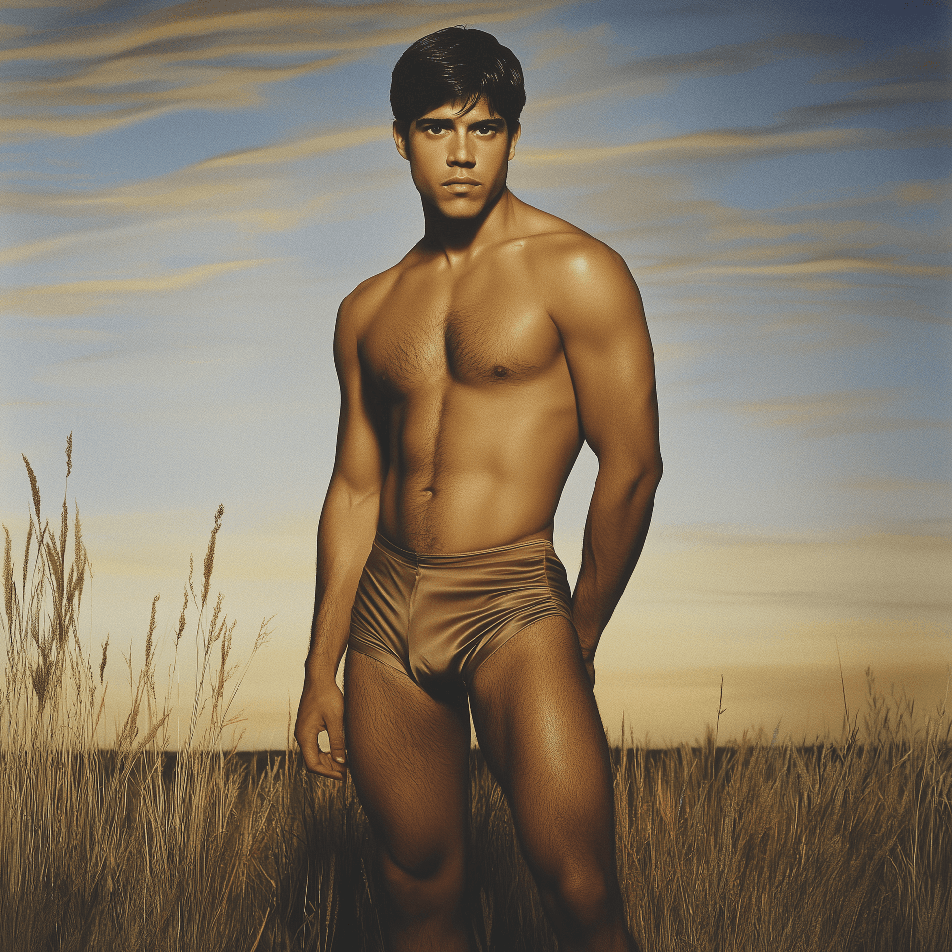 AI generated: **full shot, full-length portrait, wide field of view, centered, showing entire body, award-winning ...