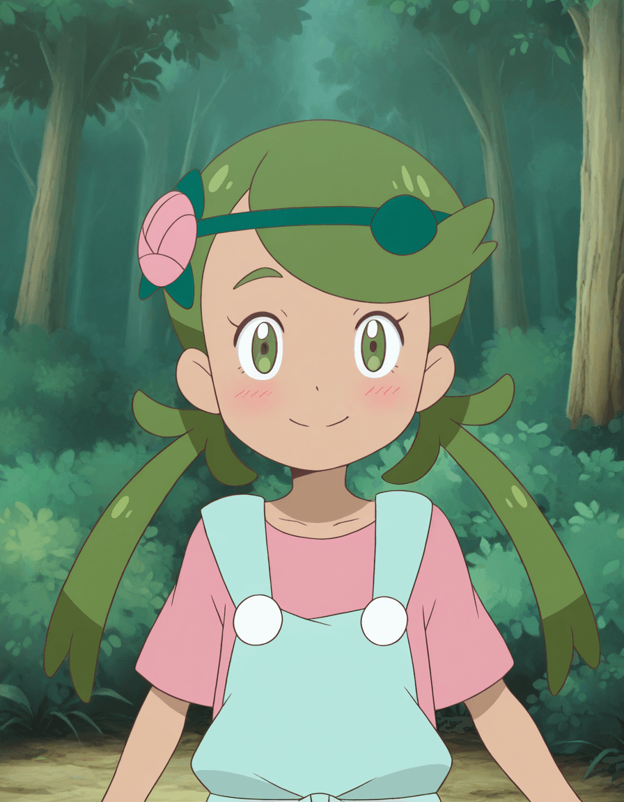 Mallow from Pokemon Sun and Moon Anime (Young form) (Important description)