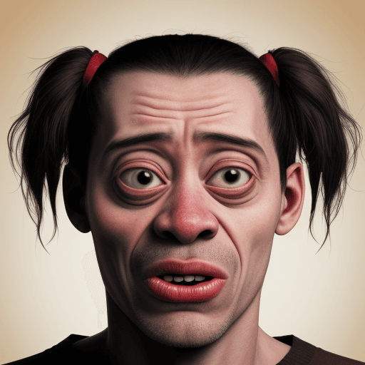 AI generated: the ugliest person in the world