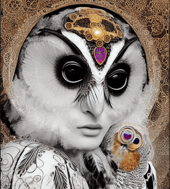 AI generated: high resolution 8k, Balla master painter, Byzantine artwork, 
young lady close up black and white  f...