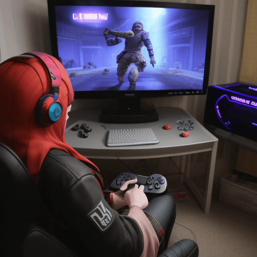 AI generated: video games
