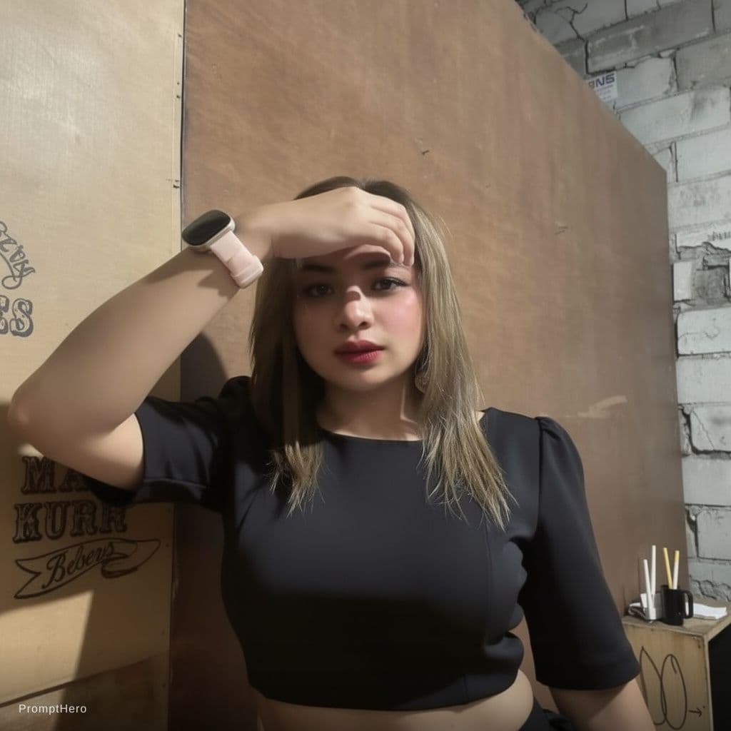 AI generated: make me wear a push up sexy bra black color