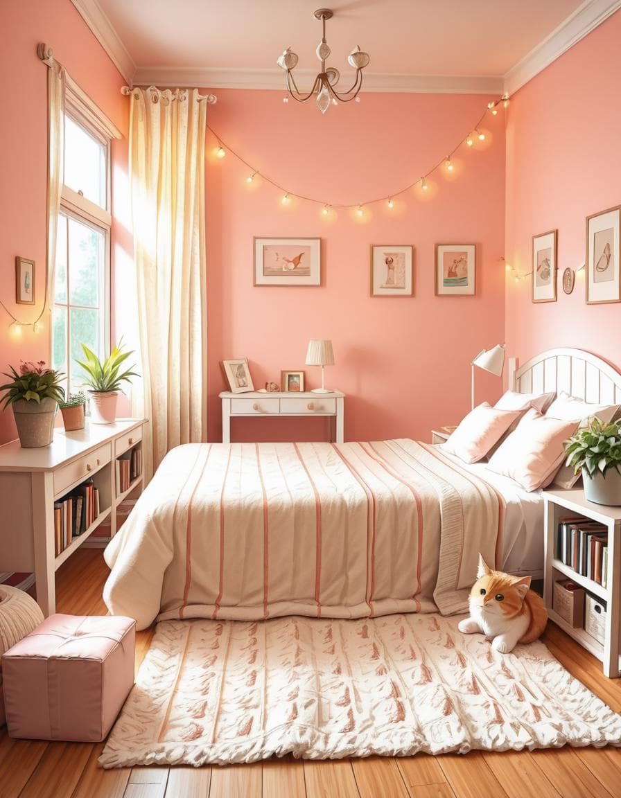 Girl bedroom illustrious - Image 4